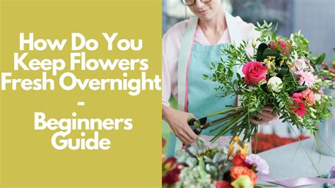 How to Keep Flowers Fresh Overnight: A Symphony of Petals and Paradoxes