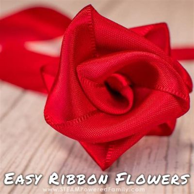 How to Make Flowers Out of Ribbon: A Journey Through Creativity and Chaos