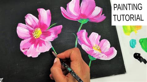 How to Paint Flowers Easy: A Journey Through Colors and Imagination